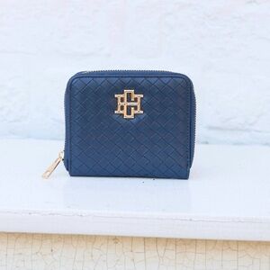 Caroline Hill Woven Navy Blakely Wallet